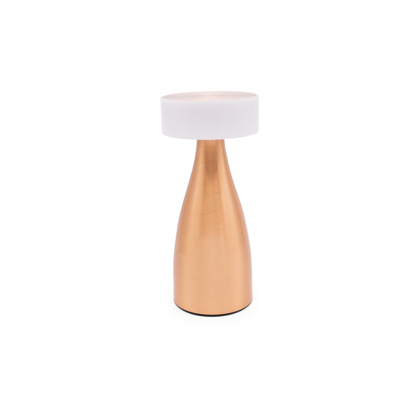 Mushroom Halo LED Lamp Rose Gold