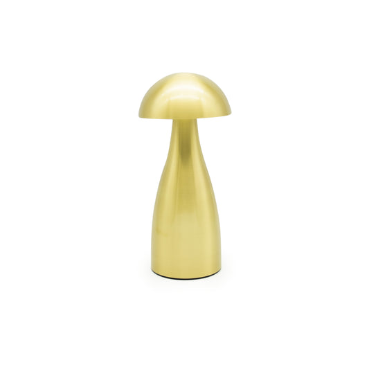 Mushroom LED Lamp Gold