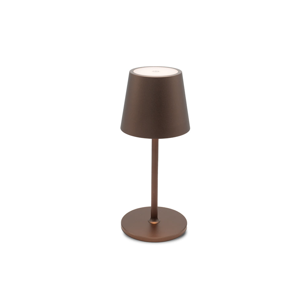 Modern Round LED Lamp Coffee Small